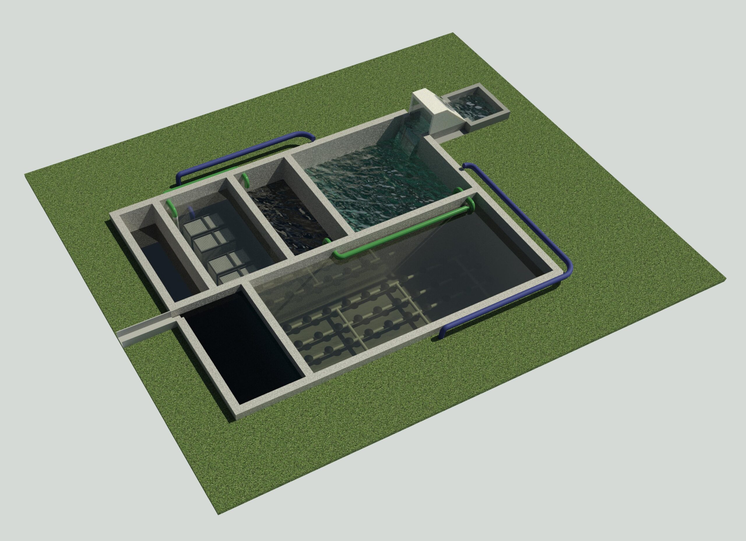 Cotton Club 3D-1 STP in BD, Sewage Treatment Plant in BD, KINGsLEY STP, MBER STP in BD, MBR STP, MBR Technology, Membrane Bio Reactor,