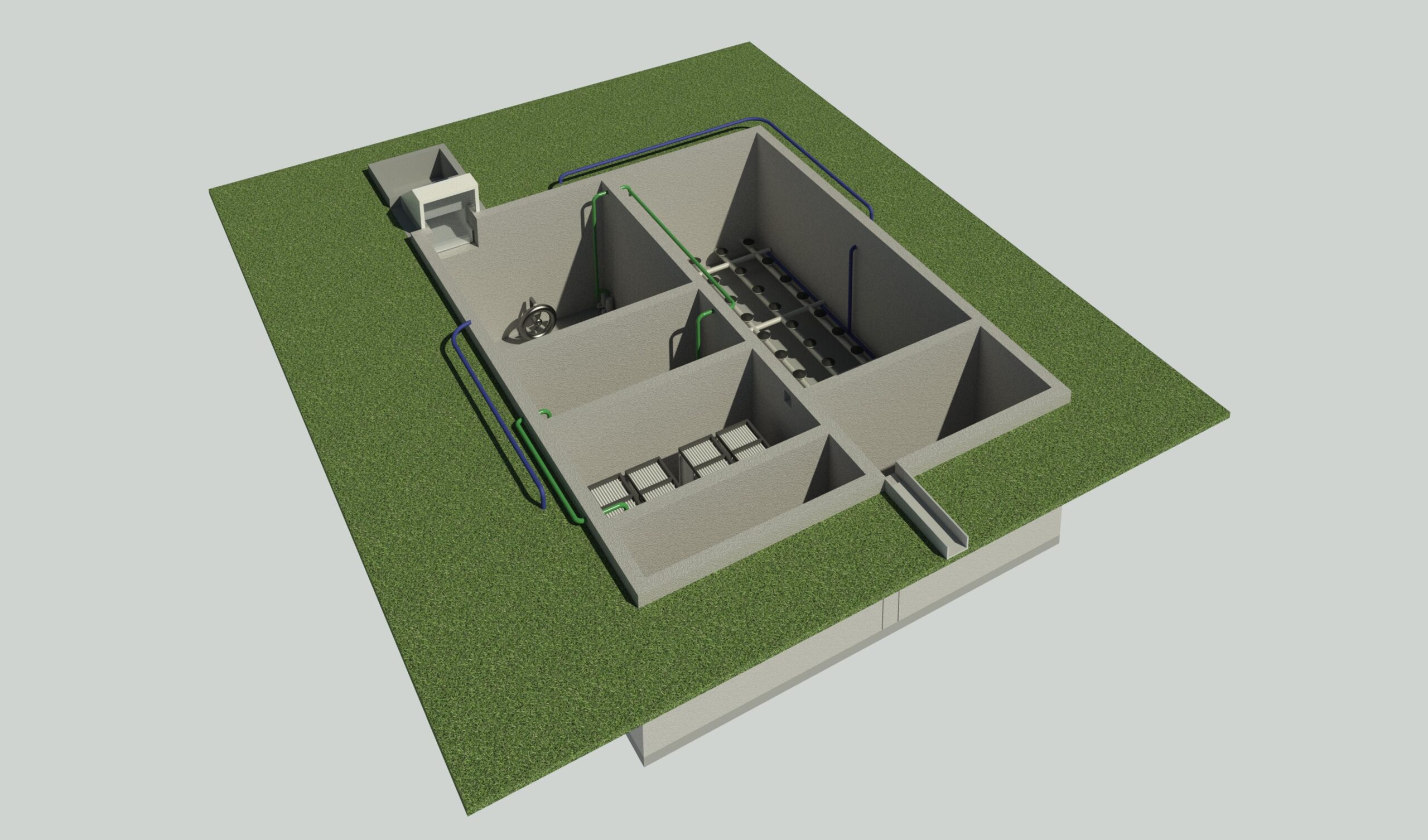 Cotton Club 3D-2 STP in BD, Sewage Treatment Plant in BD, KINGsLEY STP, MBER STP in BD, MBR STP, MBR Technology, Membrane Bio Reactor,