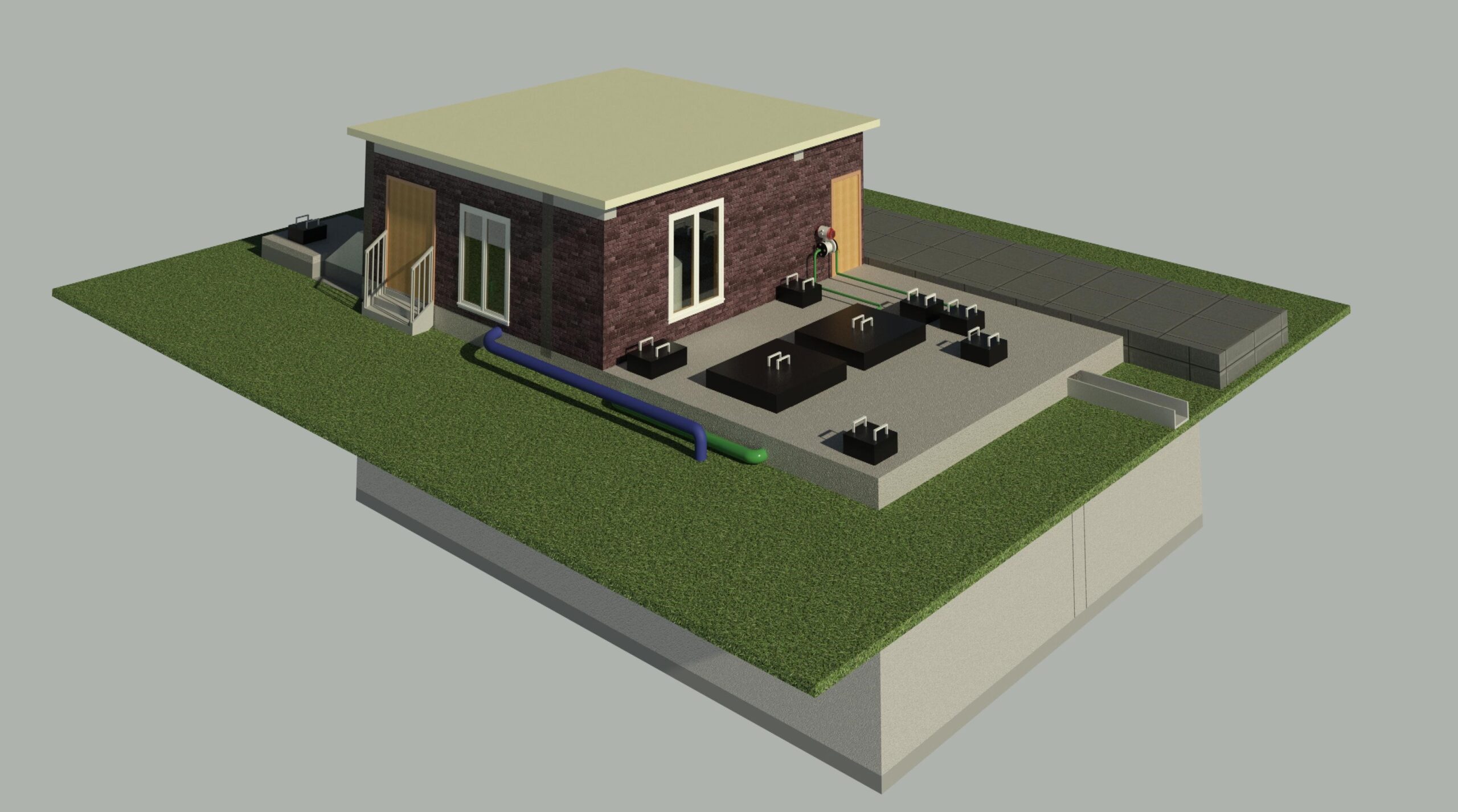 STP in BD, Sewage Treatment Plant in BD, KINGsLEY STP, MBER STP in BD, MBR STP, MBR Technology, Membrane Bio Reactor,
