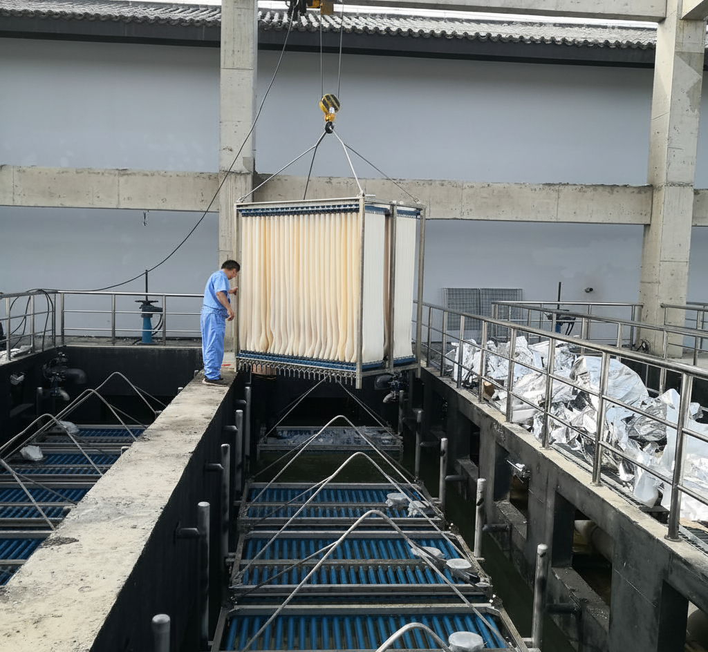 MBR Installation Picture MBR in BD, MBR Treatment Plant, MBER IN WWTP, Membrane Bio Reactor, MBR, MBR STP, MBR ETP, MBR WWTP, MBR Guide, MBR Installation, MBR CIP,